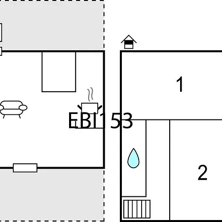 2 Bedroom Awesome In Holiday home